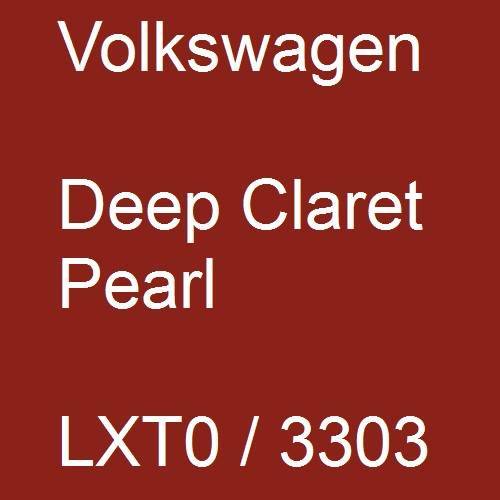 Volkswagen, Deep Claret Pearl, LXT0 / 3303.